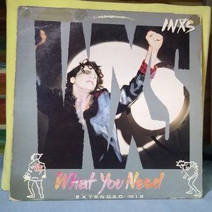 INXS  1985 What You Need Extended Mix Single Vinyl Record